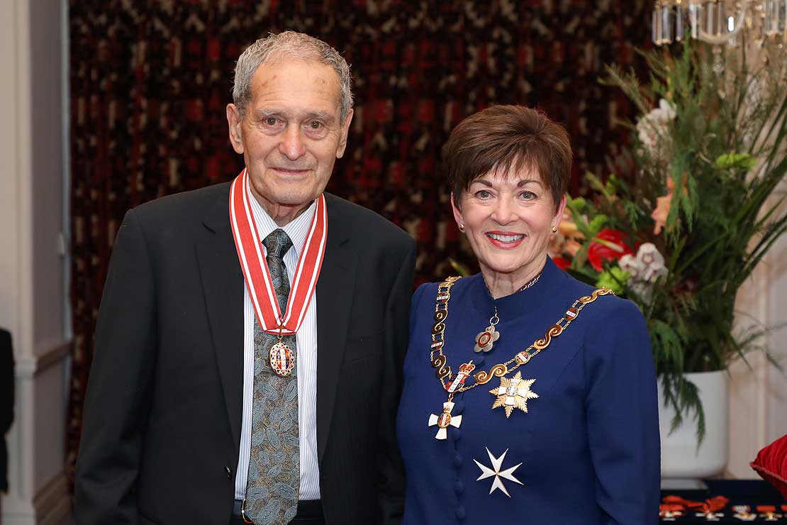 Sir Mason Durie and Governor General Dame Patsy Reddy